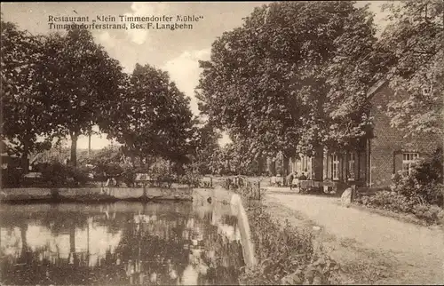 Ak Klein Timmendorf Timmendorfer Strand in Ostholstein, Restaurant Klein Timmendorfer Mühle