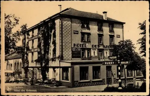 Ak Corbion Bouillon Wallonien Luxemburg, Hotel des Ardennes, Maqua-Allard