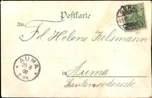 Litho Gera in Thüringen, Fürstlicher Küchengarten