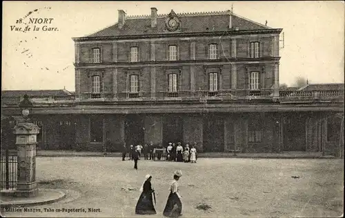 Ak Niort Deux Sèvres, La Gare