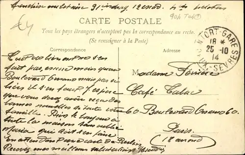 Ak Niort Deux Sèvres, La Gare