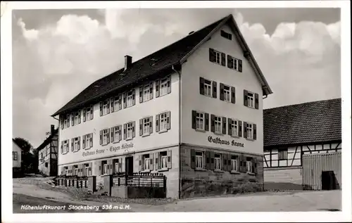 Ak Stocksberg Beilstein in Württemberg, Gasthaus zur Krone