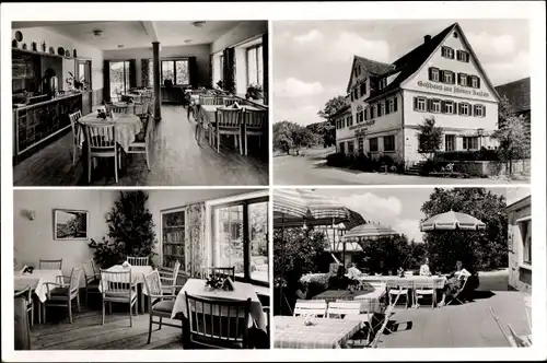 Ak Lutzenberg Althütte in Württemberg, Gasthaus zur Schönen Aussicht