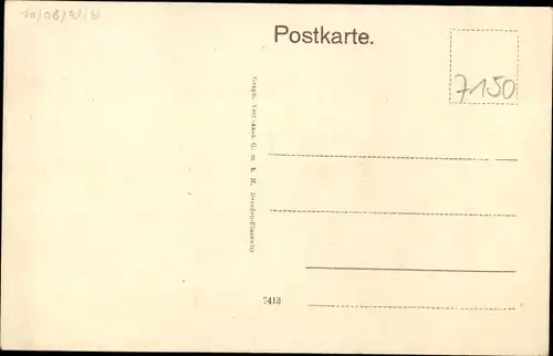 Ak Backnang in Württemberg, Teilansicht von Süden