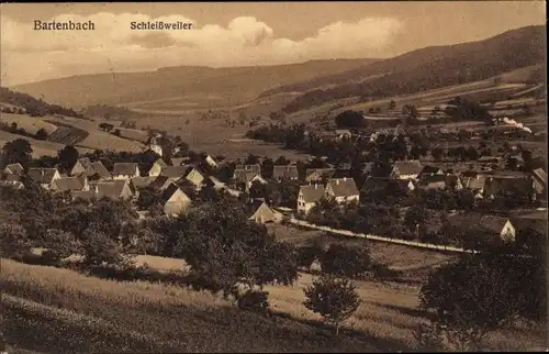 Ak Bartenbach Schleißweiler Sulzbach an der Murr, Panorama