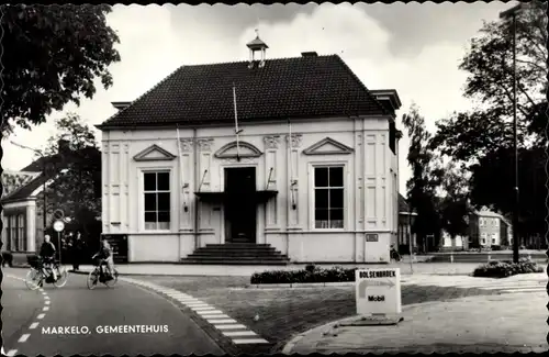 Ak Markelo Overijssel, Gemeentehuis