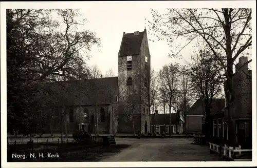 Ak Norg Drenthe, Ned. Herv. Kerk