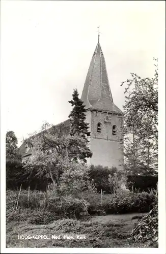 Ak Hoog Keppel Gelderland, Ned. Herv. Kerk