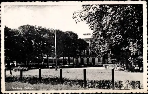 Ak Domburg Veere Zeeland Niederlande, Badhotel