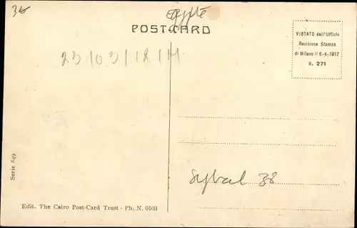 Ak Port Tewfik Suez Port Ägypten, General view, Canal