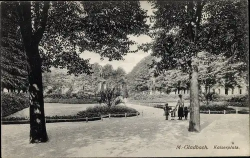 Ak Mönchengladbach am Niederrhein, Kaiserplatz