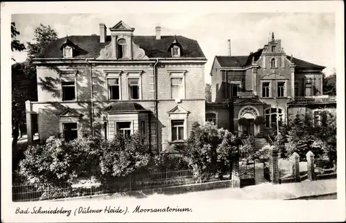 Ak Bad Schmiedeberg in der Dübener Heide, Moorsanatorium