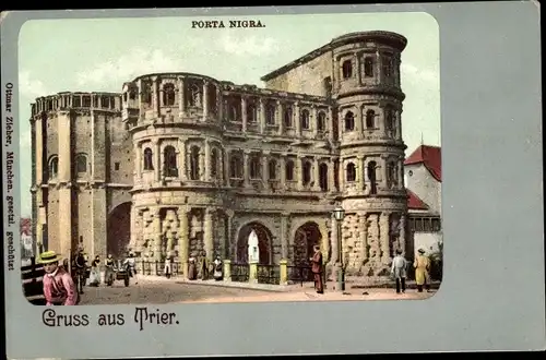 Ak Trier an der Mosel, Porta Nigra