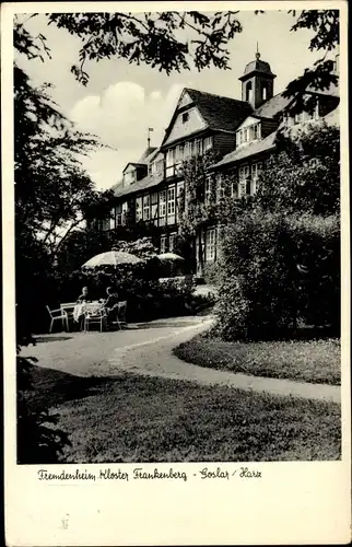 Ak Goslar am Harz, Fremdenheim Kloster Frankenberg