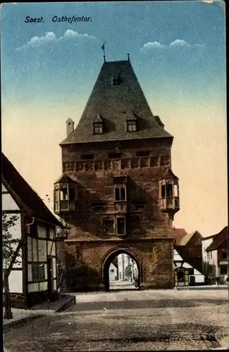 Ak Soest in Westfalen, Osthofentor