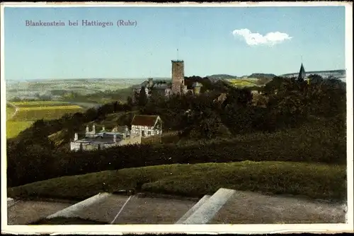 Ak Blankenstein an der Ruhr Hattingen, Burg Blankenstein