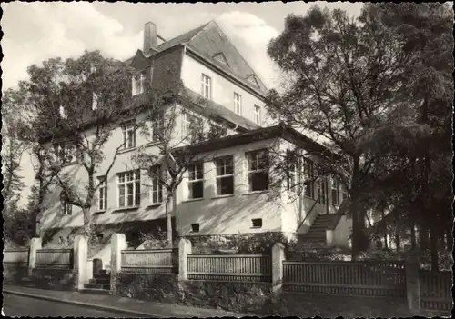 Ak Augustusburg im Erzgebirge, Hotel Konditorei Kaffee Friedrich