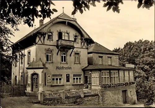 Ak Augustusburg im Erzgebirge, HOG Waldfrieden