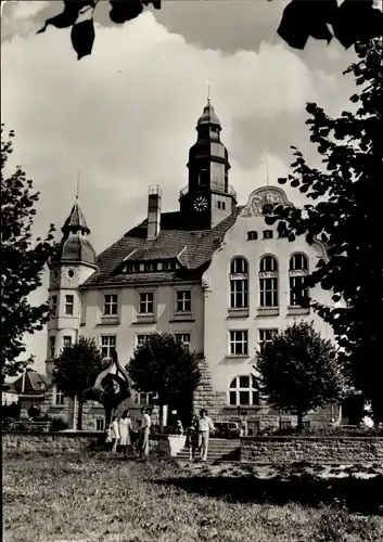 Ak Großröhrsdorf in Sachsen, Rathaus