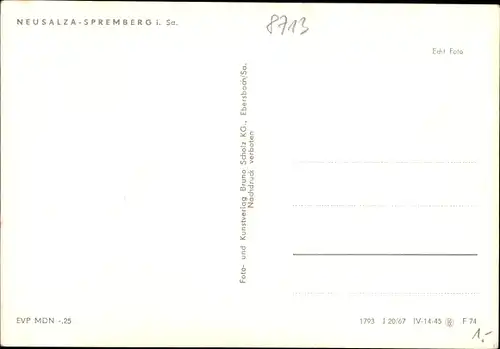 Ak Neusalza Spremberg in Sachsen, Panorama