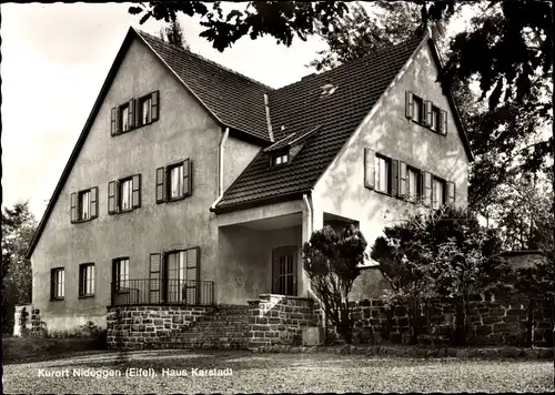 Ak Nideggen in der Eifel, Haus Karstadt