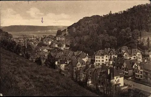 Ak Saarbrücken im Saarland, Feldmannstraße, Panorama vom Ort