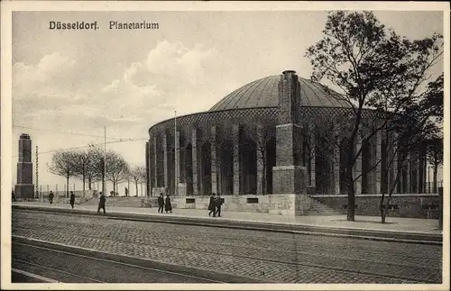 Ak Düsseldorf am Rhein, Planetarium