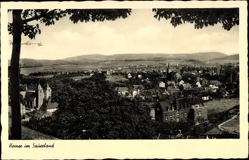 Ak Hemer im Sauerland, Panorama