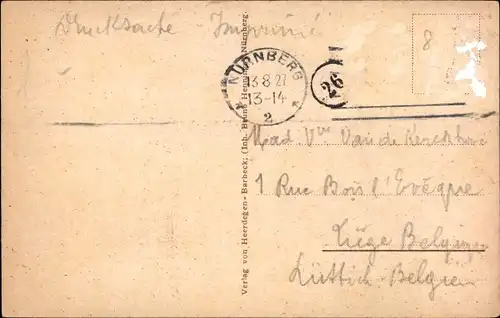 Ak Nürnberg in Mittelfranken, Mauthalle