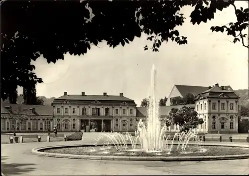 Ak Gera in Thüringen, Orangerie, Fontaine