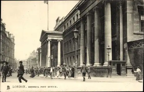 Ak London City England, General Post Office