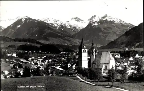 Ak Kitzbühel in Tirol, Panorama gegen Süden
