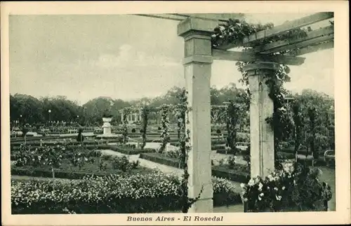 Ak Buenos Aires Argentinien, El Rosedal