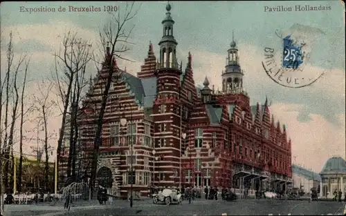 Ak Bruxelles Brüssel, Exposition 1910, Pavillon Hollandais