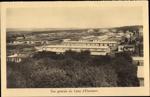 Ak Elsenborn Bütgenbach Wallonien Lüttich, Truppenübungsplatz, Vue generale