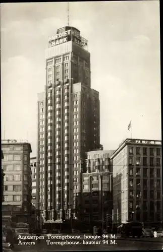 Ak Anvers Antwerpen Flandern, Torengebouw