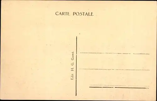 Ak Melle Ostflandern, Ingang Caritas