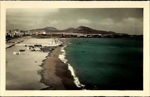 Ak Las Palmas de Gran Canaria Kanarische Inseln, Playa de las Alcaravaneras