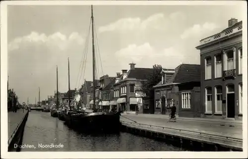 Foto Ak Drachten Friesland Niederlande, Noordkade