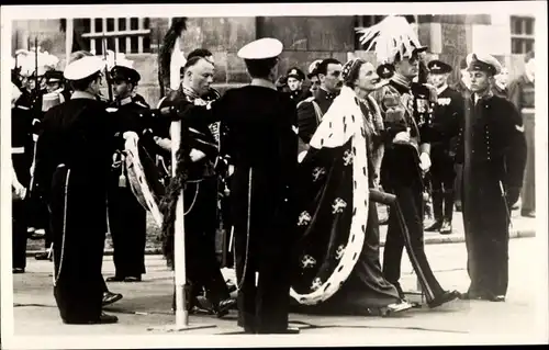 Ak Königin Juliana der Niederlande, Prinz Bernhard, Nieuwe Kerk Amsterdam 1948