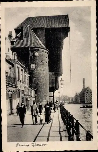 Ak Gdańsk Danzig, Krantor