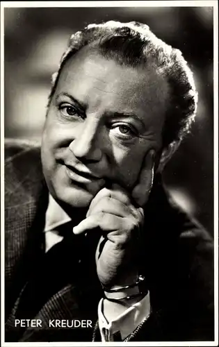 Ak Komponist, Pianist und Dirigent Peter Kreuder, Portrait