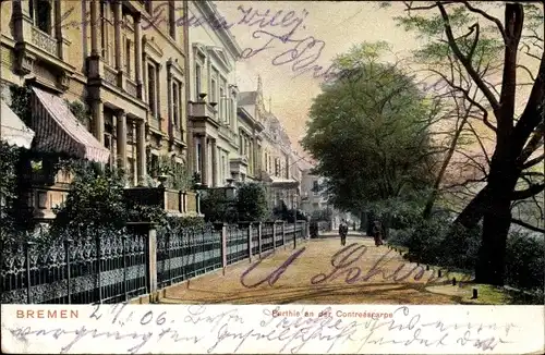 Ak Hansestadt Bremen, Contreescarpe