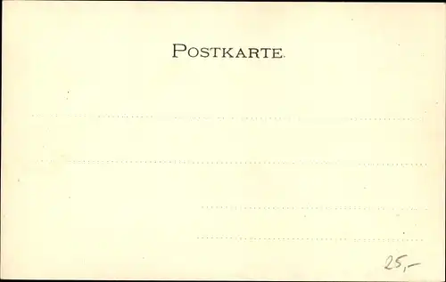 Passepartout Ak Kostrzyn nad Odrą Cüstrin Küstrin Ostbrandenburg, Kommandantur, Schlosskaserne