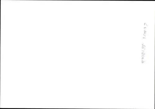 Ak Moderator Claus Seibel, Moderator, heute, Autogramm