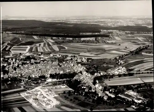 Foto Kleingartach Eppingen in Baden, Fliegeraufnahme