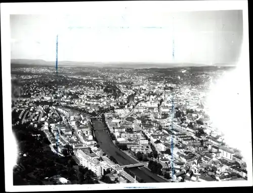 Foto Pforzheim im Schwarzwald, Panorama, Fliegeraufnahme