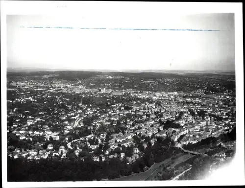 Foto Pforzheim im Schwarzwald, Panorama, Fliegeraufnahme