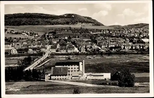 Ak Ebingen Albstadt in Württemberg, Totalansicht der Ortschaft