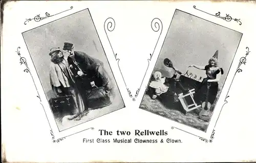 Ak The two Rellwells, Musical Clowness & Clown